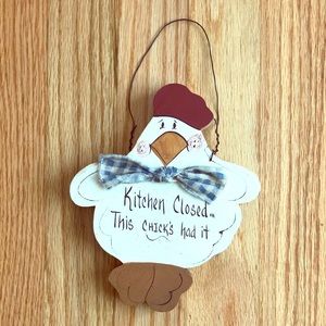 Tender Heart Treasures Chick Sign.